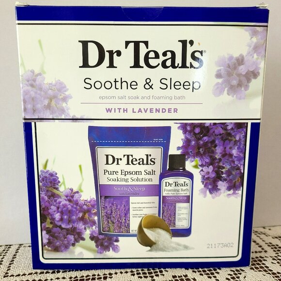 Dr. Teal’s Soothe & Sleep Gift Set - Lavender Scented - NEW!! - Picture 1 of 5